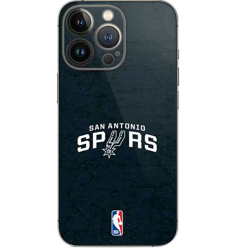 NBA San Antonio Spurs Distressed iPhone 14 Pro Skin
